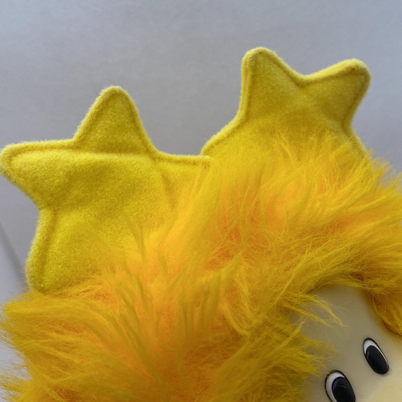 Rainbow Brite Orange Sprite Star Plush Stuffed Animal Toy Doll 12” Vintage - Picture 7 of 8